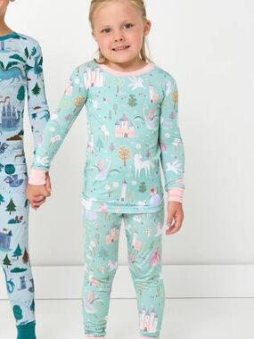 Little Sleepies enchanted Pajama Set - Soft Long Sleeve Sleepwear